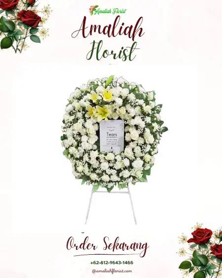 Krans Bunga Duka Karang Mulya